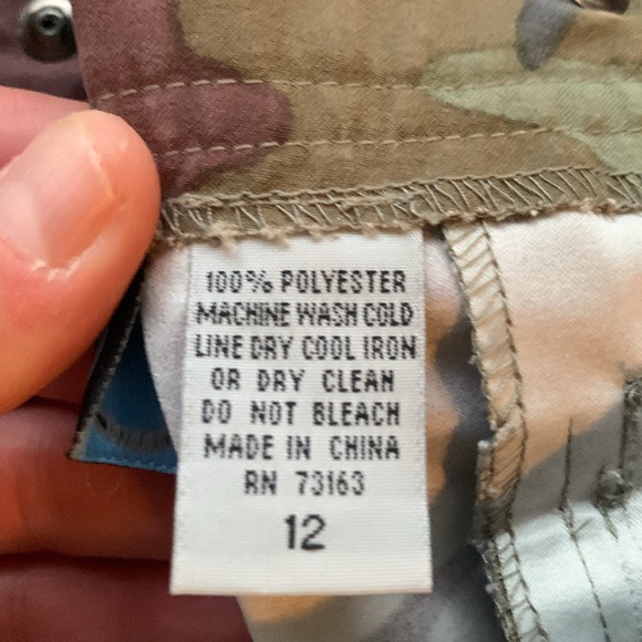 Illig raver camo pants 12 large extra large camouflage wide breakdancing medium - Picture 4 of 11